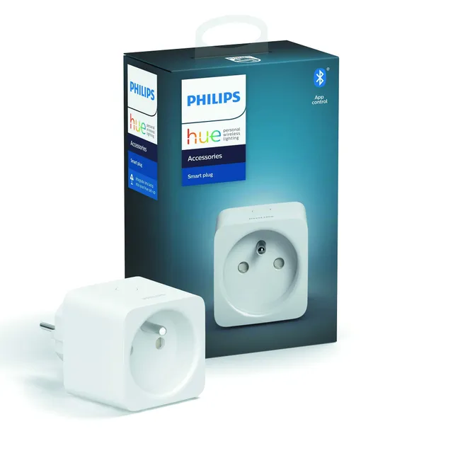 philips-hue-smart-plug-prise-connect-e-zigbee-et-bluetooth-compatible-alexa-goog image 1