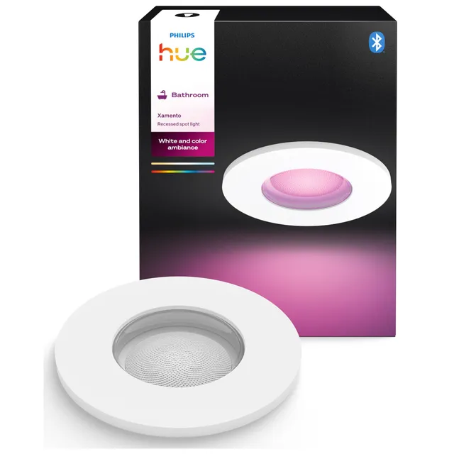 philips-hue-white-color-ambiance-xamento-spot-encastr-pour-salle-de-bains-16-mil image 1