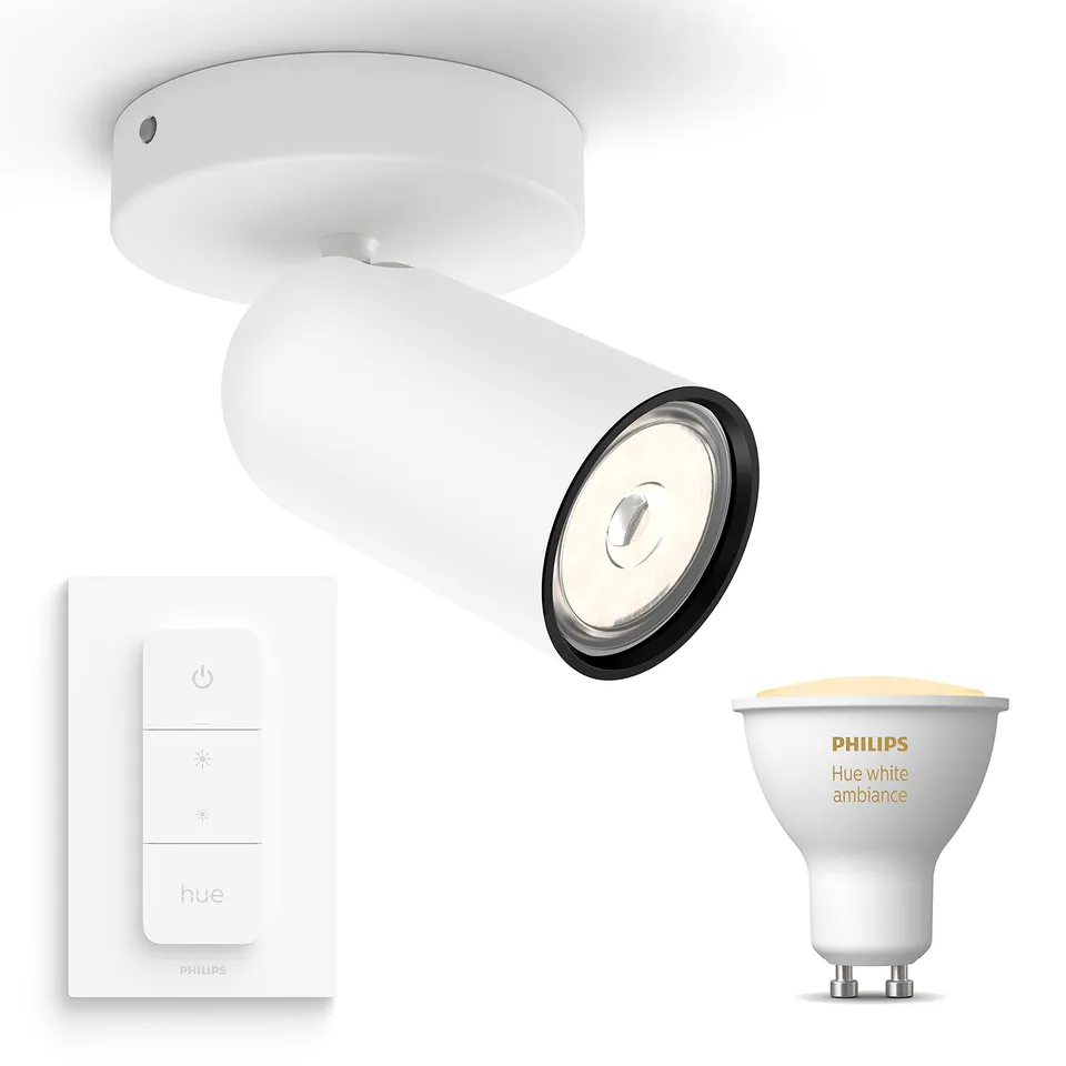 philips-myliving-pongee-spot-encastrable-1-point-blanc-incl-philips-hue-white-am image 1