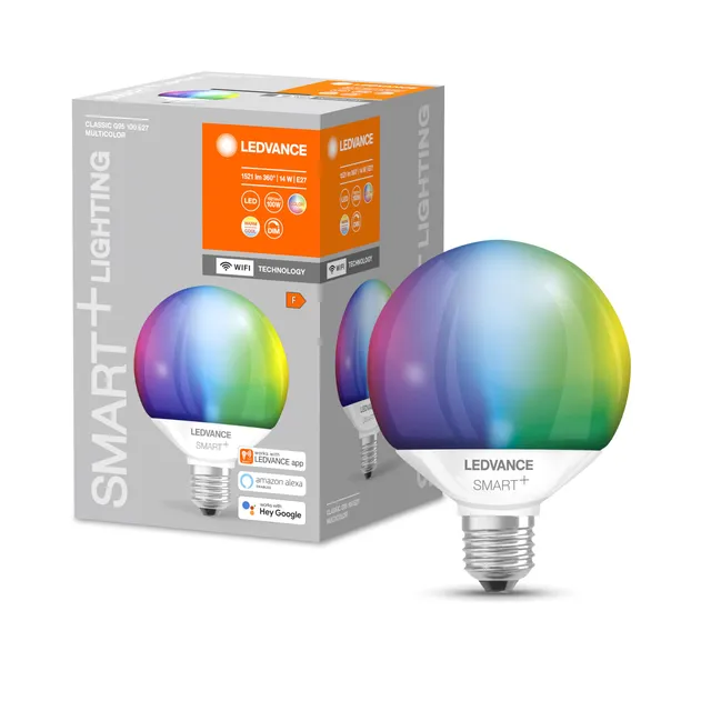 ledvance-smart-wifi-globe-e27-ampoule-led-intelligente-rgb-blanc-r-glable-gradab image 1