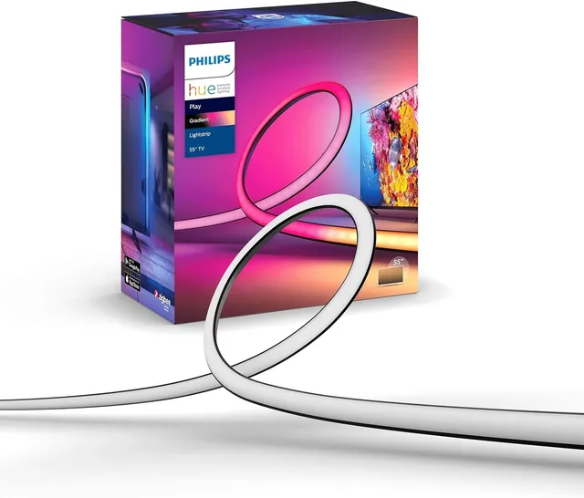 philips-hue-play-gradient-lightstrip-55-pouces-bande-led-ambilight-tv-avec-synch image 1