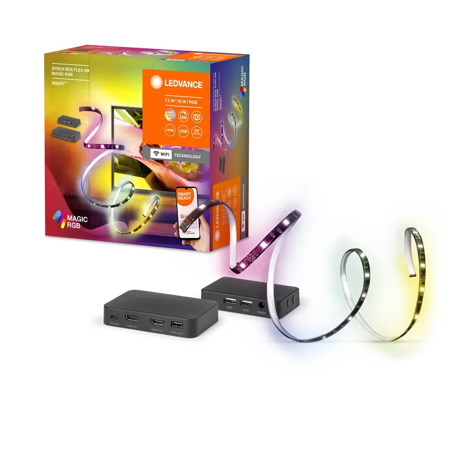 ledvance-smart-wifi-synch-box-flex-k47-22-w-ruban-led-hdmi-de-synchronisation-cr image 1