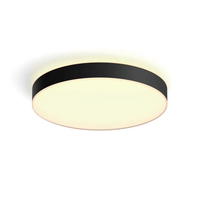 philips-hue-white-ambiance-enrave-xl-plafonnier-connect-blanc-variable-noir-blue image 1
