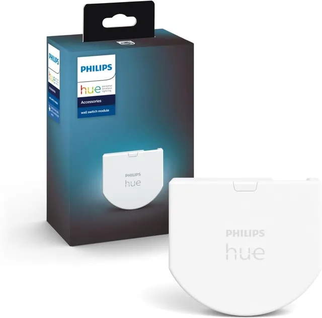 philips-hue-module-d-interrupteur-mural-blanc-utilise-vos-interrupteurs-existant image 1