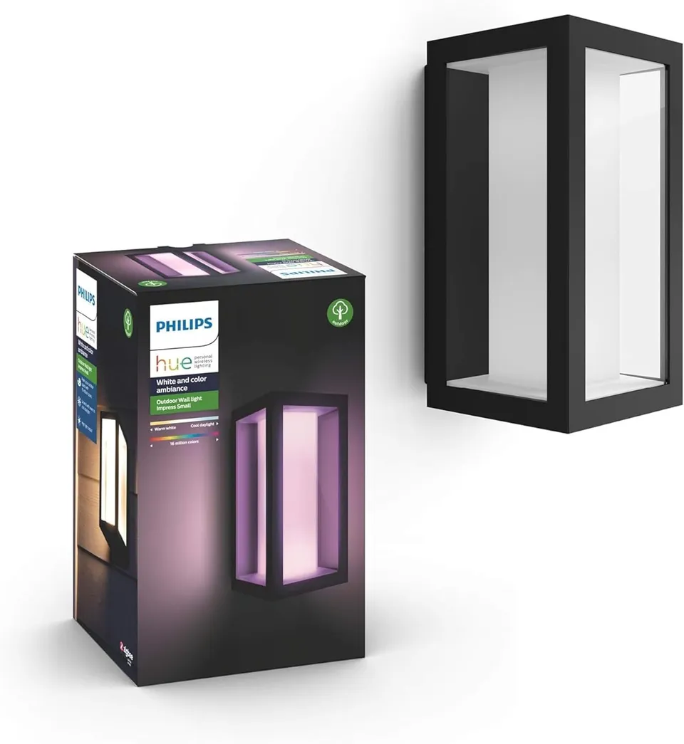 philips-hue-white-color-ambiance-impress-applique-murale-ext-rieure-led-connect- image 1