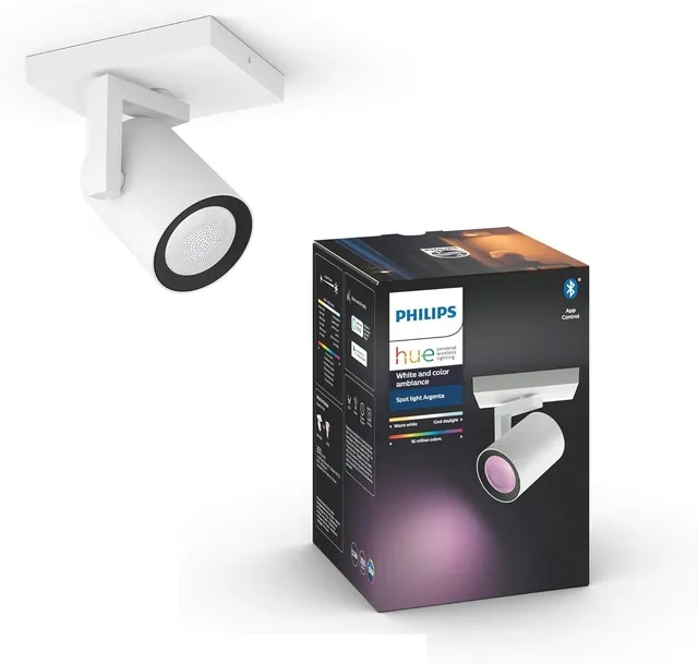 philips-hue-white-color-ambiance-spot-argenta-gu10-connect-bluetooth-compatible- image 1