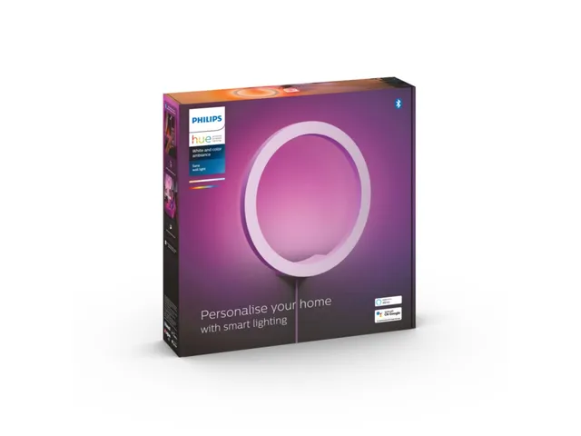 philips-hue-white-color-ambiance-sana-applique-murale-connect-e-20-w-bluetooth-b image 1