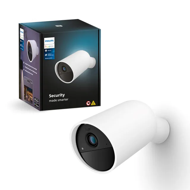 philips-hue-secure-cam-ra-de-s-curit-hd-1080p-sans-fil-blanc-int-rieure-ext-rieu image 1