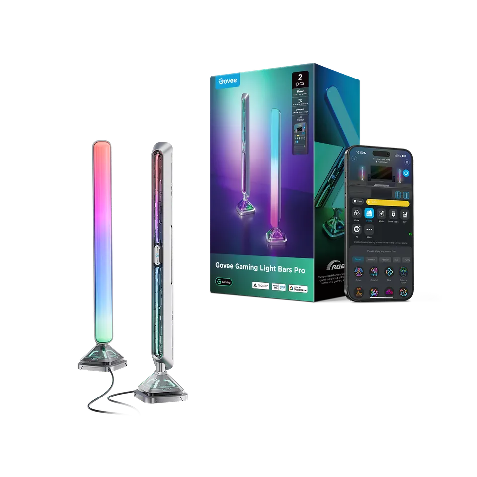govee-gaming-light-bars-pro-barres-lumineuses-rgbic-pour-cran-avec-sync-musicale image 1