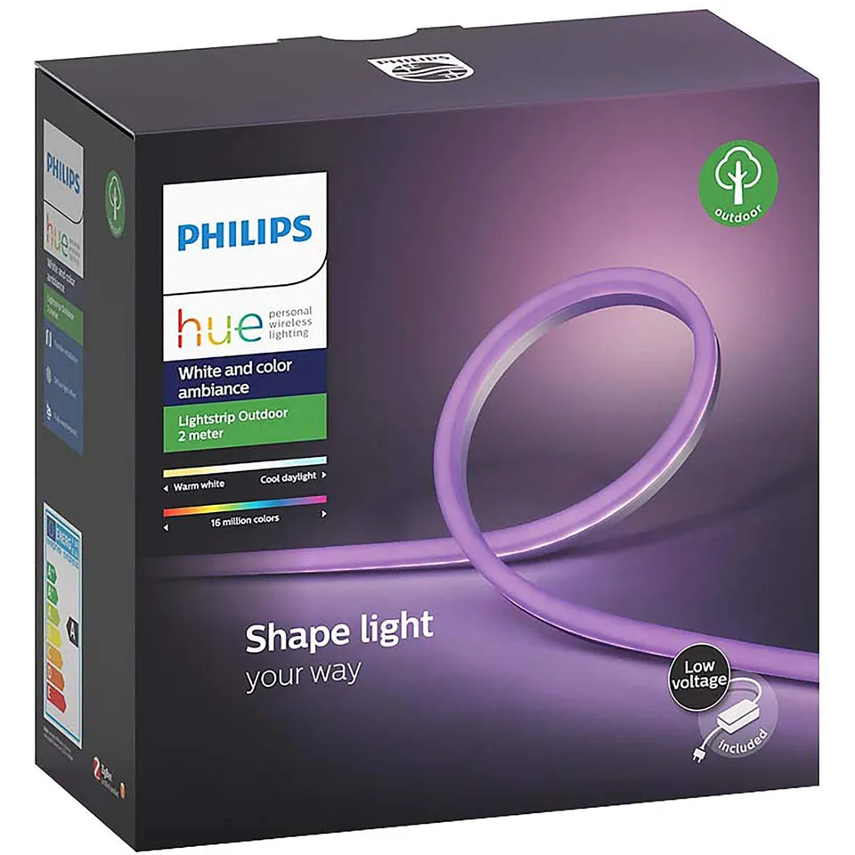 philips-hue-white-and-color-ambiance-outdoor-lightstrip-kit-de-bande-led-ext-rie image 1