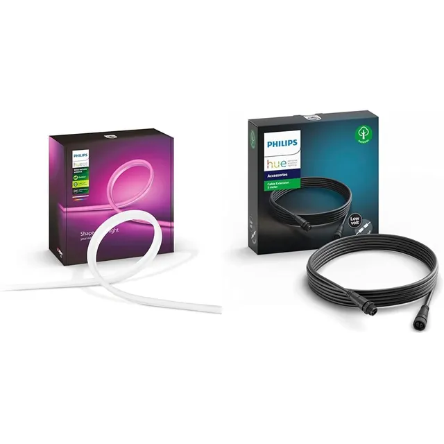 philips-hue-white-color-ambiance-outdoor-lightstrip-2-m-bluetooth-rallonge-basse image 1
