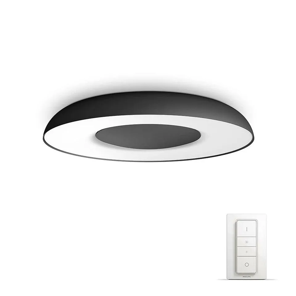 philips-hue-white-color-ambiance-still-plafonnier-led-32-w-noir-avec-t-l-command image 1