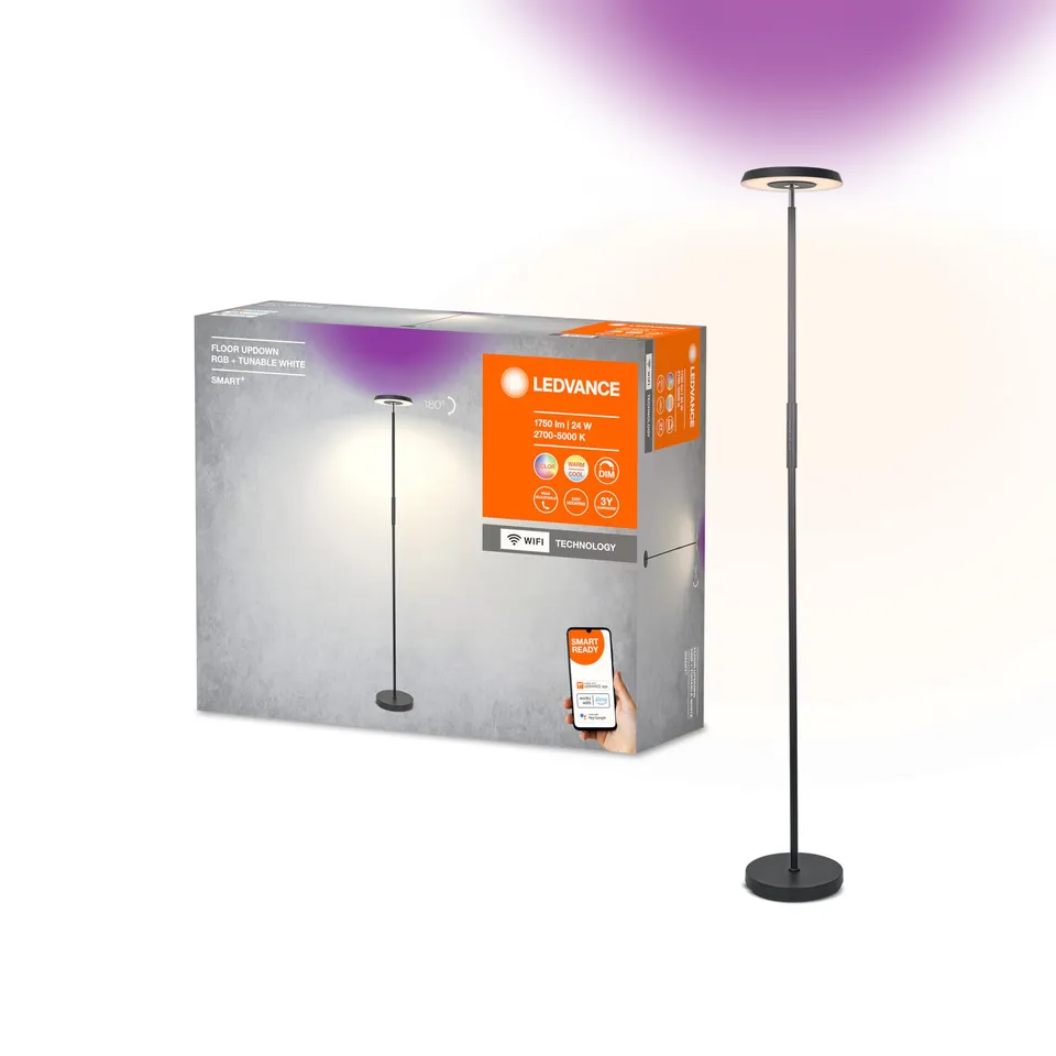 ledvance-smart-wifi-floor-updown-lampadaire-design-noir-13-5-w-2165-lm-double-so image 1