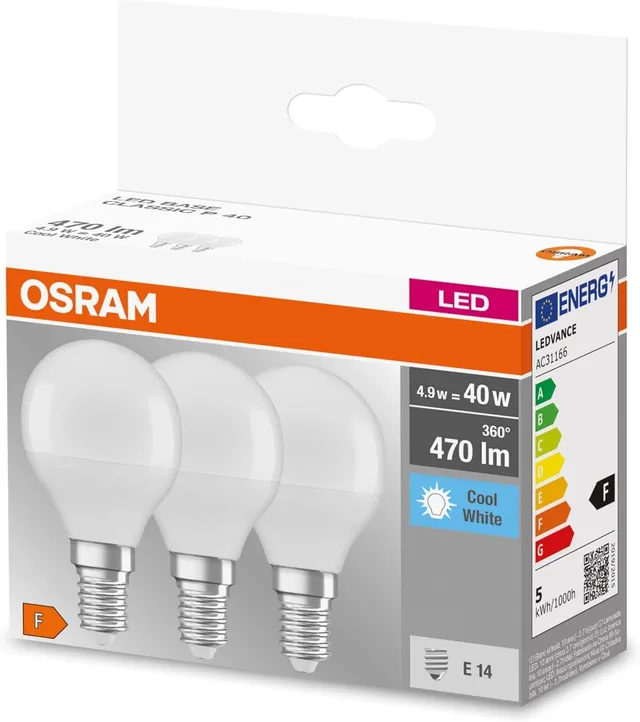 osram-led-base-classic-p40-ampoules-led-filament-d-polies-e14-forme-bougie-4000- image 1