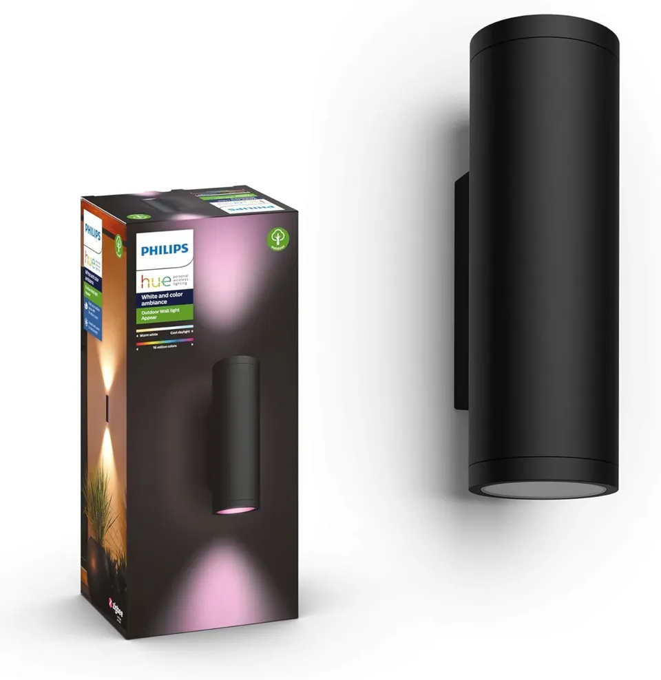 philips-hue-white-and-color-ambiance-appear-applique-murale-led-d-ext-rieur-conn image 1