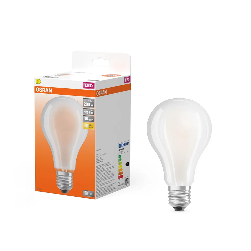 ledvance-osram-led-star-classic-a200-ampoule-led-filament-mat-b22d-blanc-chaud-2 image 1