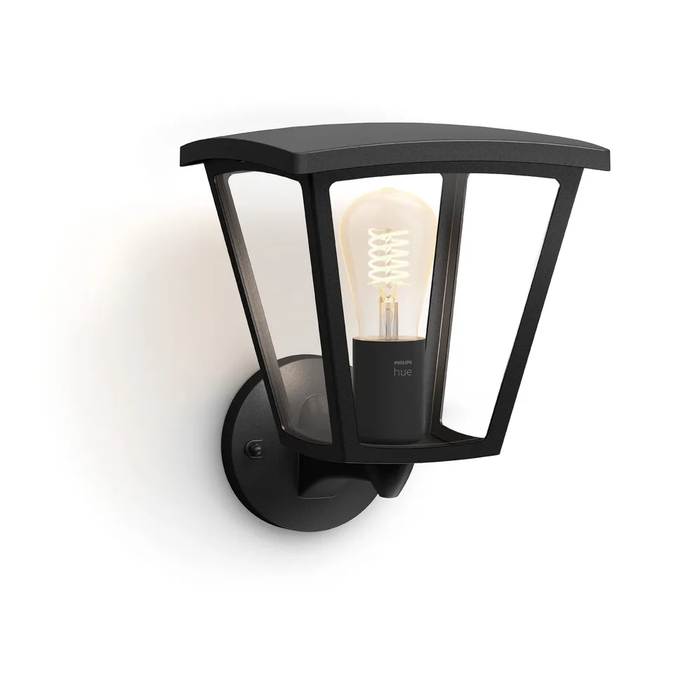 philips-hue-white-applique-murale-ext-rieure-inara-noire-2700-k-ip44-compatible- image 1