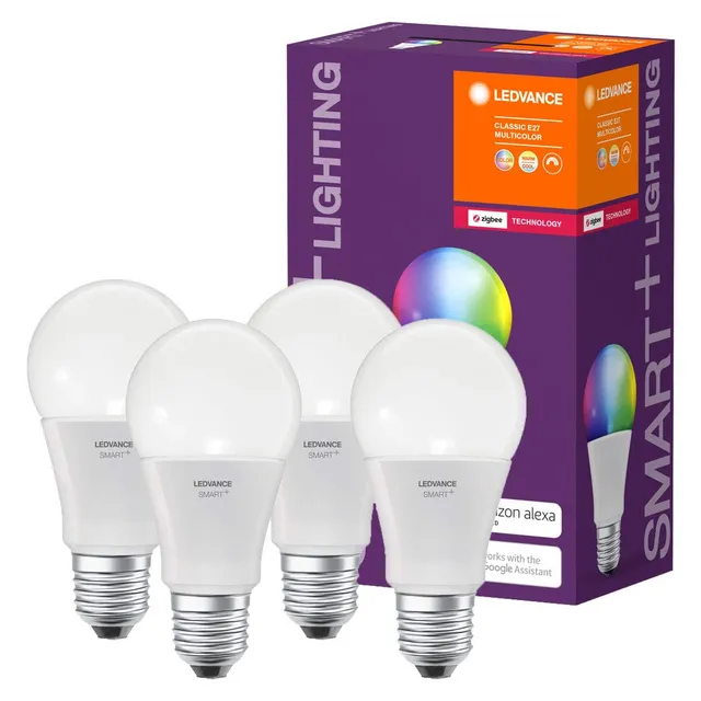 ledvance-smart-classic-a-rgb-ampoule-led-connect-e-vis-e27-16-millions-de-couleu image 1