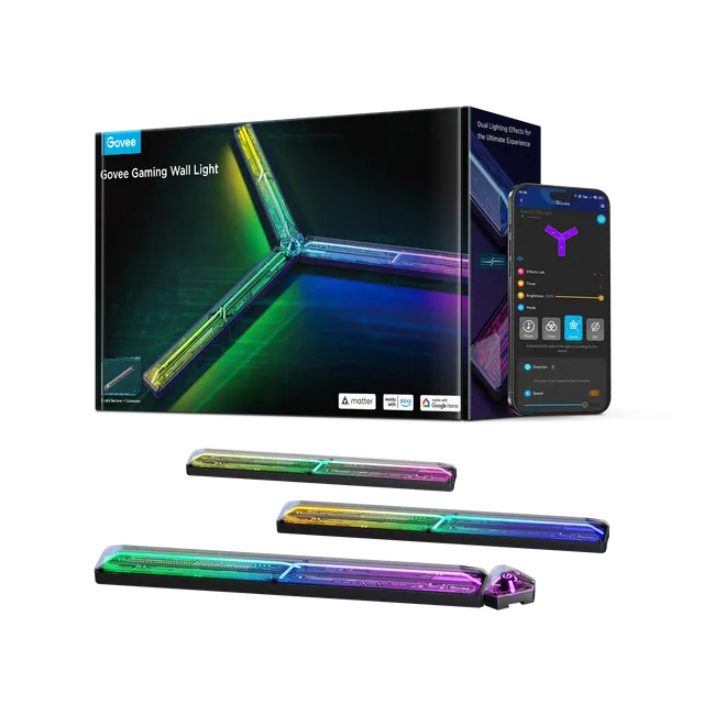 govee-gaming-wall-light-h6063-barre-lumineuse-murale-rgbic-pour-gaming image 1
