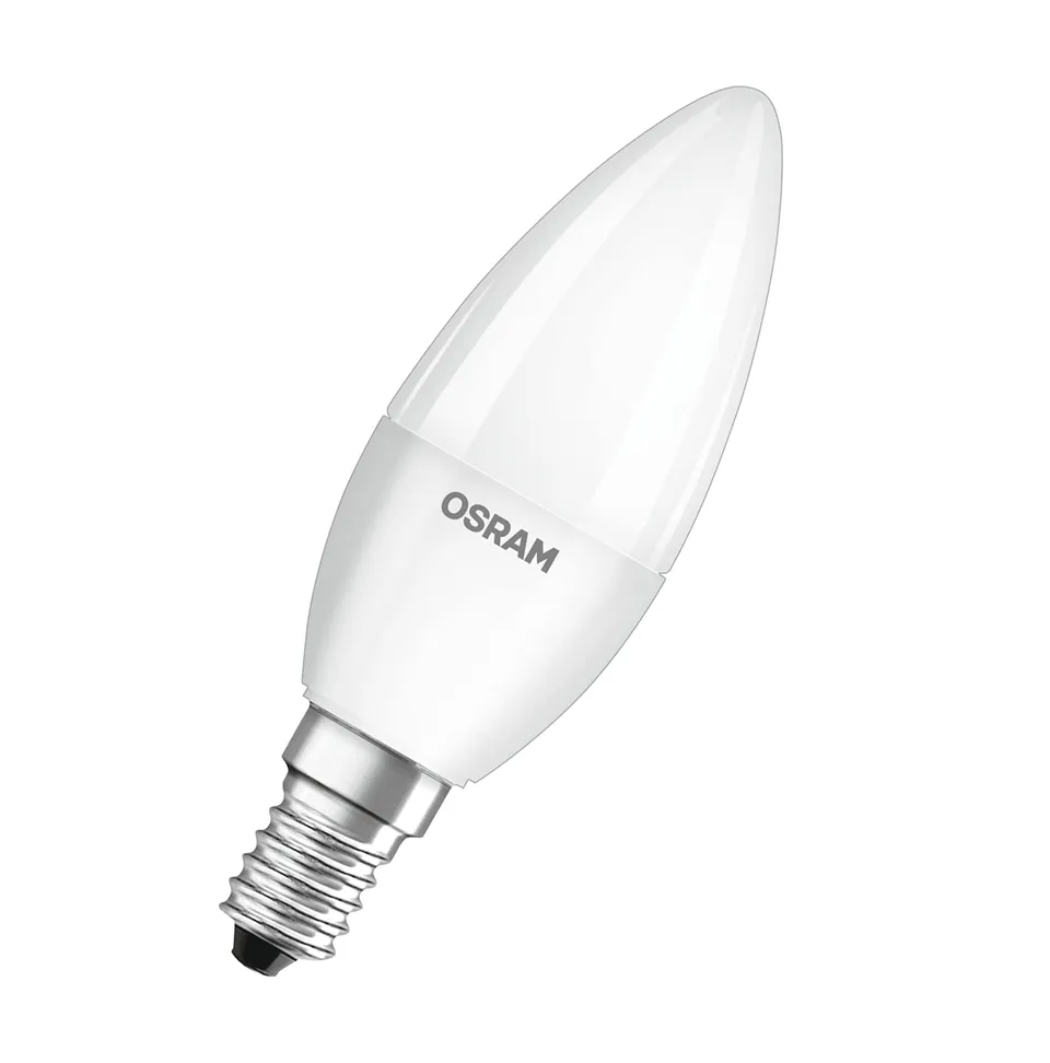 ledvance-osram-led-base-classic-b40-ampoule-bougie-filament-e14-d-polie-470-lm-b image 1