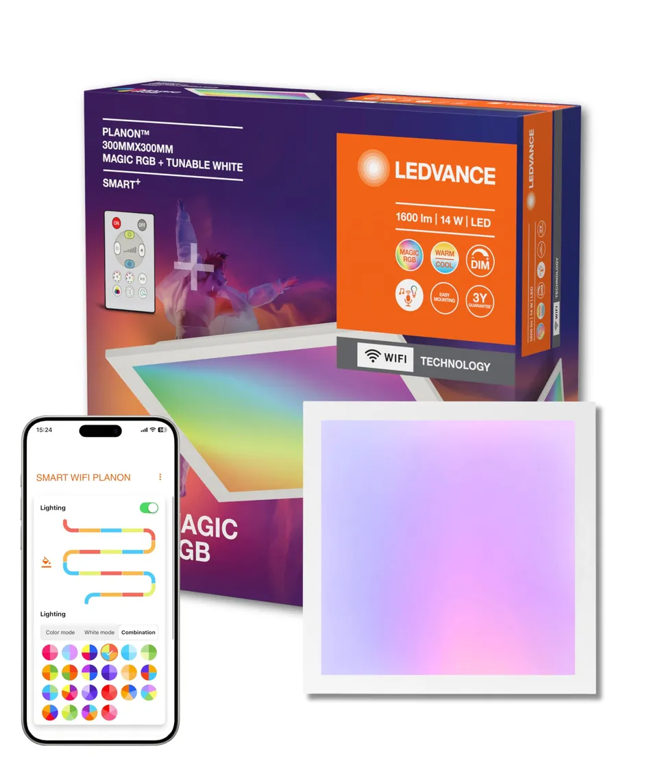ledvance-smart-wifi-planon-magic-panneau-led-intelligent-rgb-et-blanc-r-glable-1 image 1