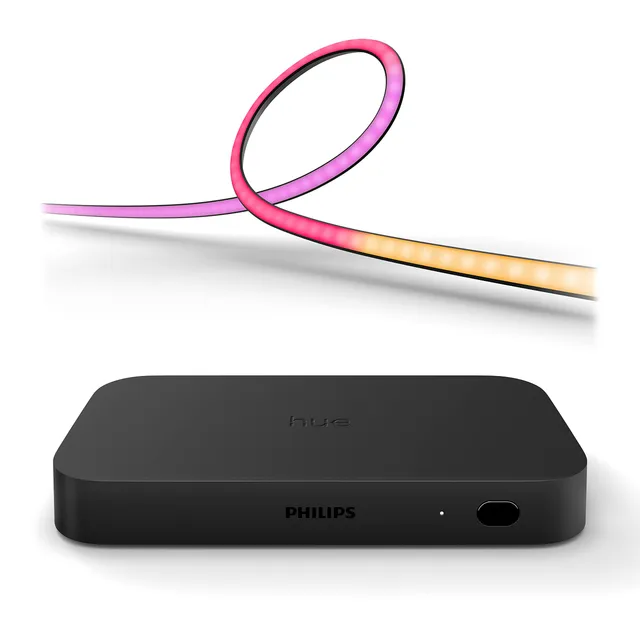 philips-hue-pack-divertissement-tv-65-pouces-bo-te-de-synchronisation-hdmi-c-ble image 1