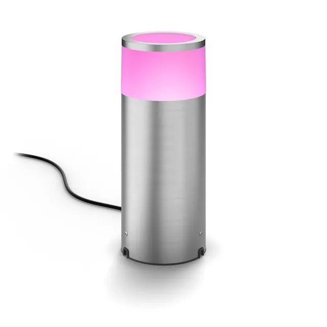 philips-hue-white-and-color-ambiance-calla-borne-lumineuse-ext-rieure-en-inox-16 image 1