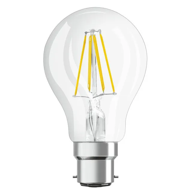 ledvance-osram-led-star-b22d-ampoule-led-filament-clair-forme-classique-blanc-fr image 1