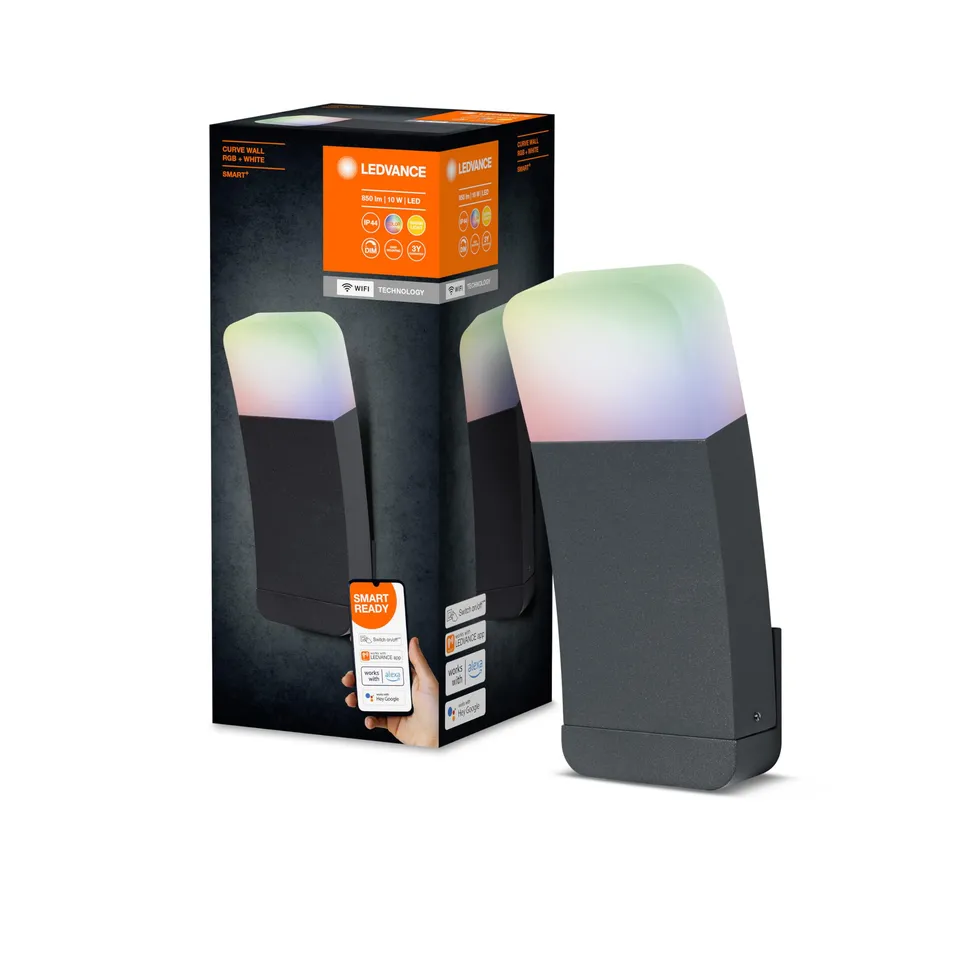 ledvance-smart-wifi-curve-applique-murale-led-ext-rieure-intelligente-rvb-16-mil image 1