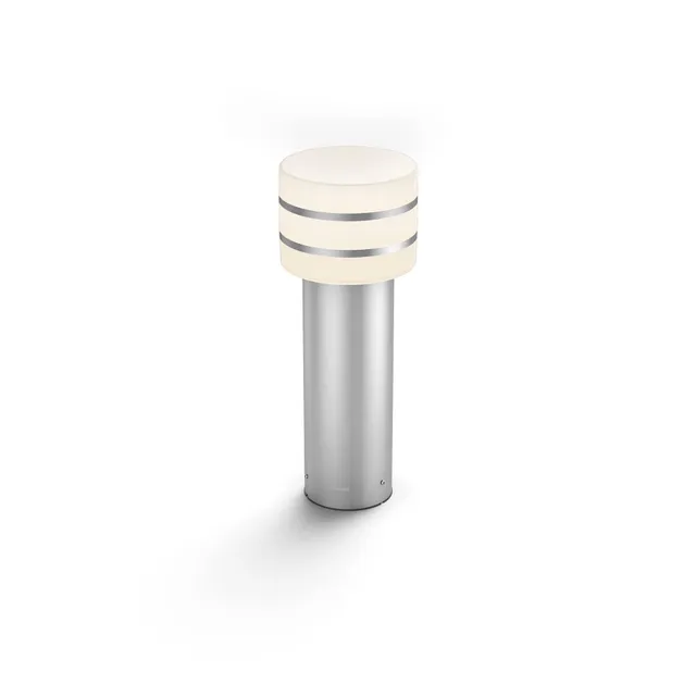 philips-hue-white-tuar-borne-ext-rieure-led-en-acier-inoxydable-bross-1-x-9-5-w- image 1