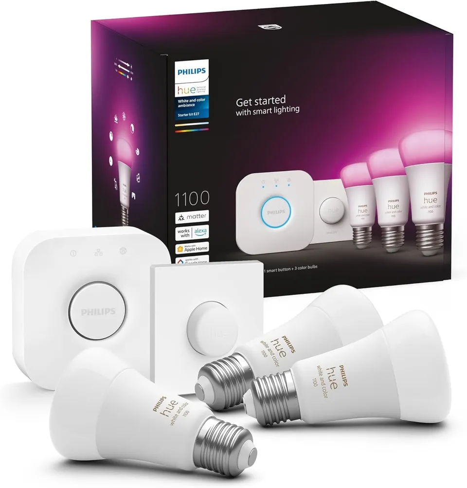 philips-hue-white-ambiance-kit-de-d-marrage-3-ampoules-led-connect-es-e27-1100-l image 1