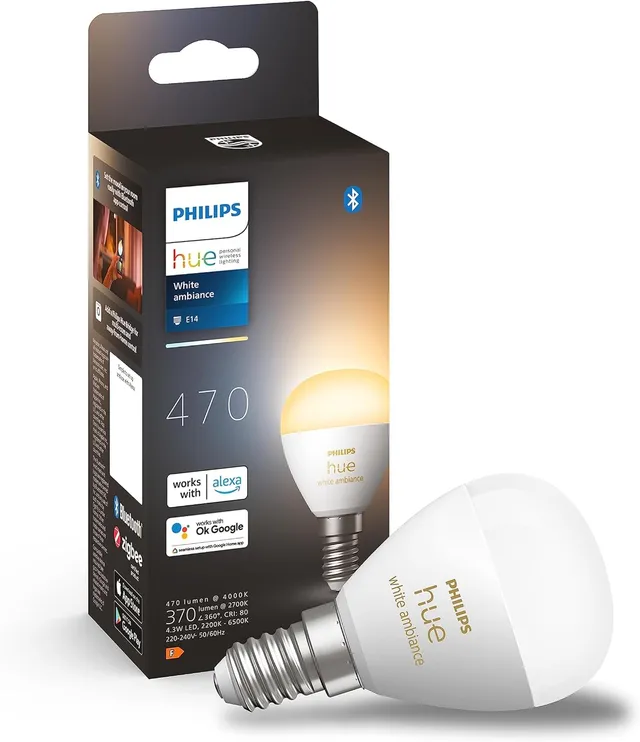 philips-hue-white-ambiance-ampoule-led-connect-e-sph-rique-p45-e14-blancs-r-glab image 1
