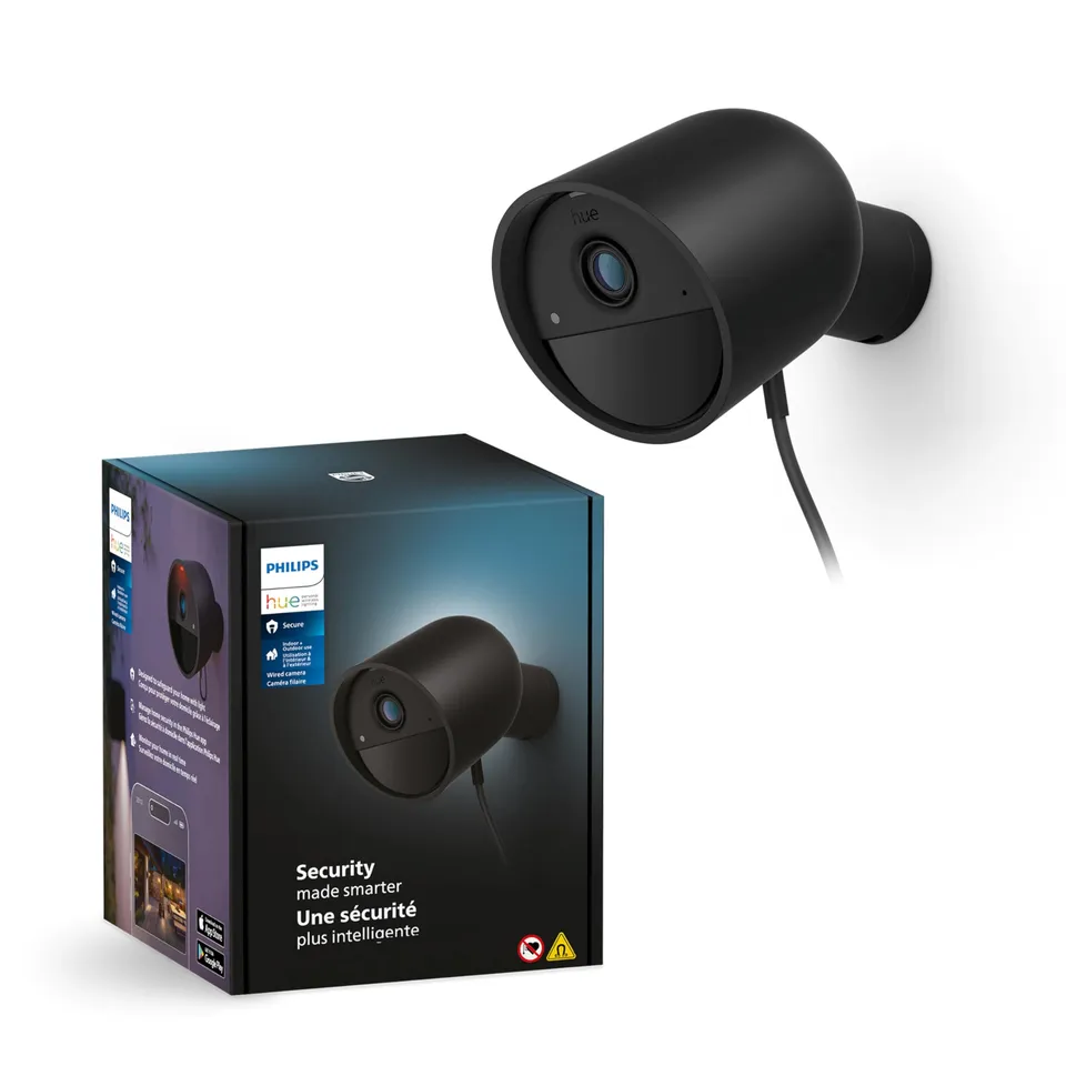 philips-hue-secure-cam-ra-de-s-curit-hd-1080p-filaire-int-rieure-ext-rieure-visi image 1