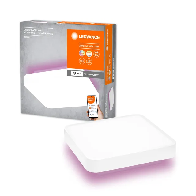 ledvance-orbis-backlite-square-smart-wi-fi-plafonnier-led-28-w-2400-lm-35x35-cm- image 1