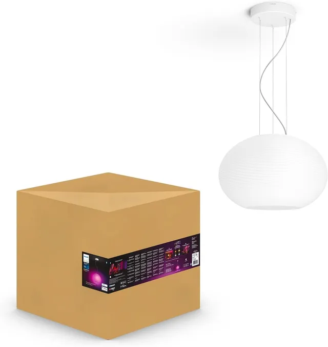 philips-hue-white-color-ambiance-suspension-flourish-lampe-suspendue-connect-e-b image 1