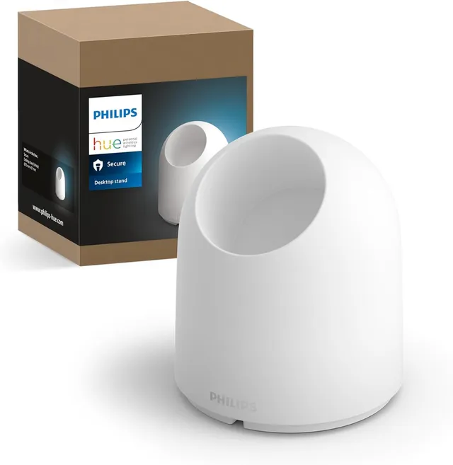 philips-hue-secure-support-de-table-pour-cam-ra-int-rieure-filaire-hue-secure-ba image 1