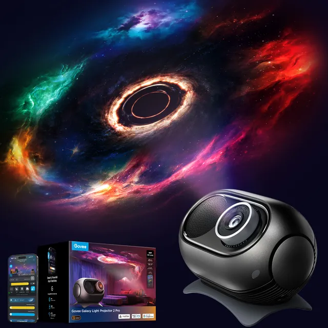 govee-galaxy-light-projector-2-pro-projecteur-galaxie-intelligent-avec-lentille- image 1