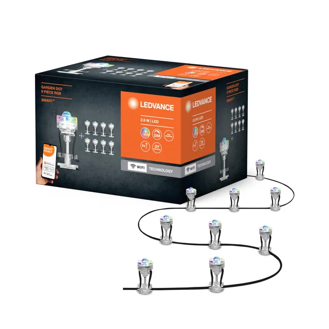 ledvance-smart-wifi-garden-kit-d-clairage-de-jardin-led-intelligent-pack-de-base image 1
