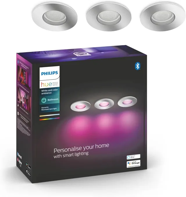 philips-hue-white-and-color-ambiance-xamento-spots-encastr-s-chrom-s-3x5-7w-rgb- image 1