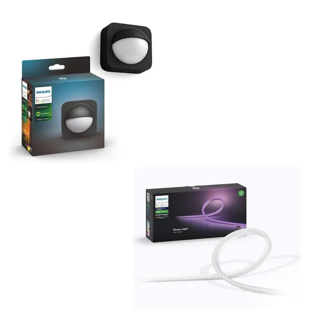 philips-hue-outdoor-lightstrip-bande-lumineuse-ext-rieure-5-m-avec-capteur-ext-r image 1