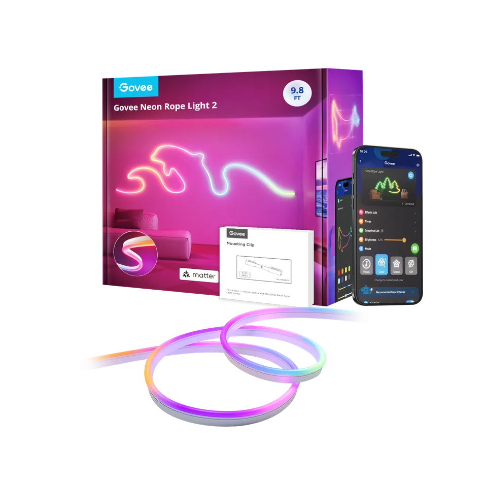 govee-neon-rope-light-2-reconditionn-cordon-n-on-connect-rgbic-avec-reconnaissan image 1