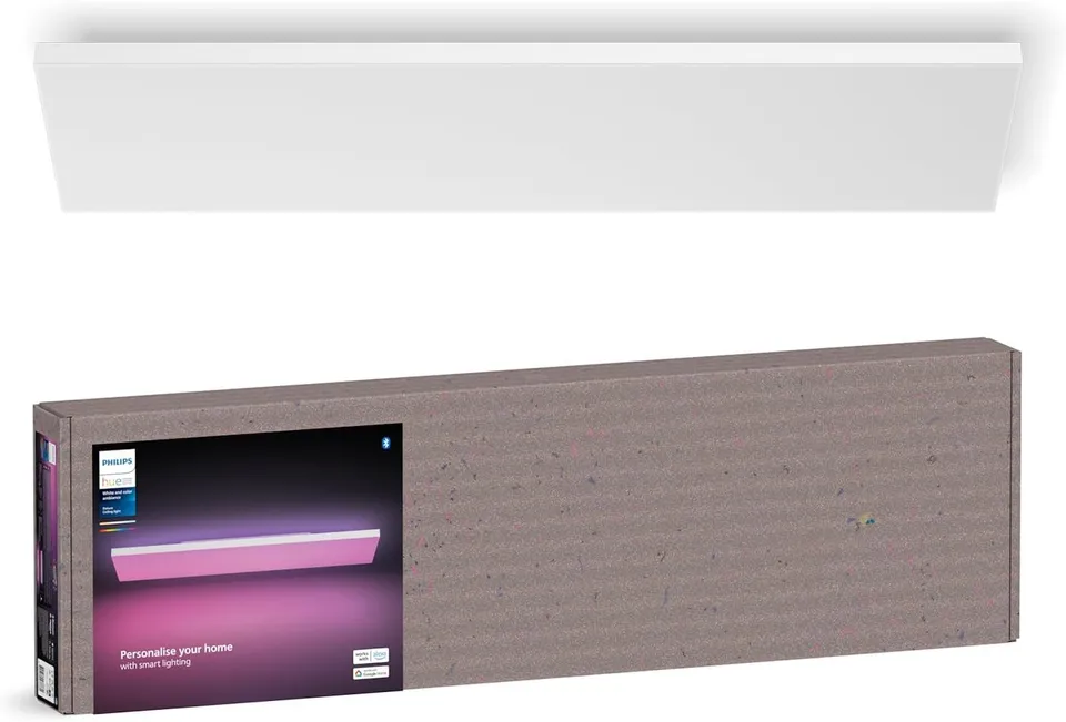 philips-hue-datura-panneau-de-plafond-intelligent-rectangulaire-30-x-120-cm-lumi image 1