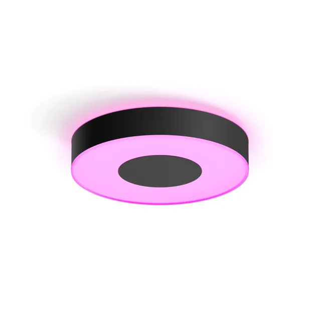 philips-hue-white-color-ambiance-xamento-m-plafonnier-connect-salle-de-bain-noir image 1
