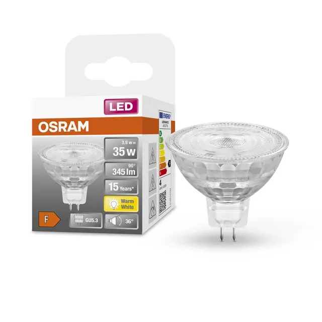 osram-led-star-reflector-gu5-3-mr16-ampoule-led-spot-345-lumens-blanc-chaud-2700 image 1