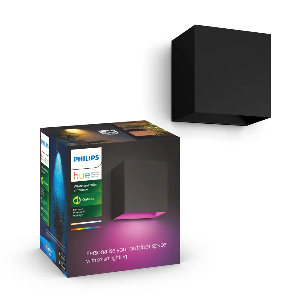 philips-hue-white-and-color-applique-murale-ext-rieure-resonate-anthracite-ip44- image 1