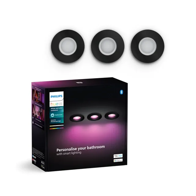 philips-hue-white-color-ambiance-xamento-spots-encastr-s-salle-de-bain-lot-de-3--2 image 1