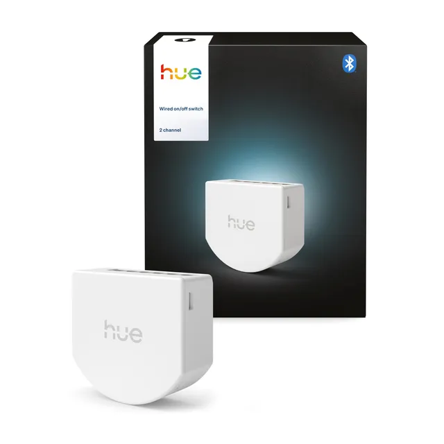 philips-hue-commutateur-filaire-2-canaux-interrupteur-on-off-connect-pour-lampes image 1