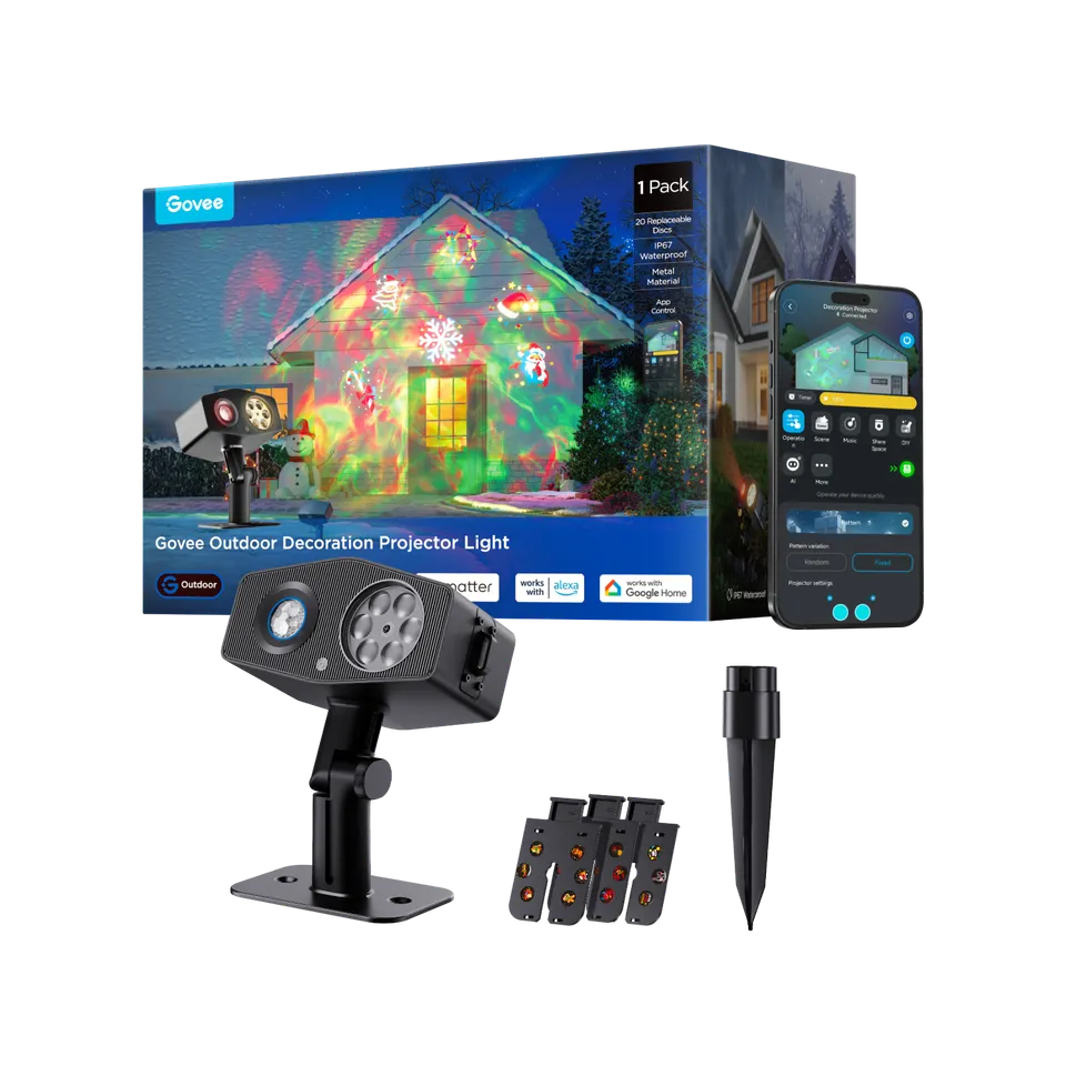 govee-outdoor-decoration-projector-light-projecteur-d-coratif-ext-rieur-led-moti image 1