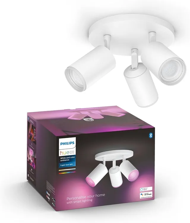 philips-hue-white-color-ambiance-fugato-lot-de-3-spots-ronds-encastr-s-led-conne image 1