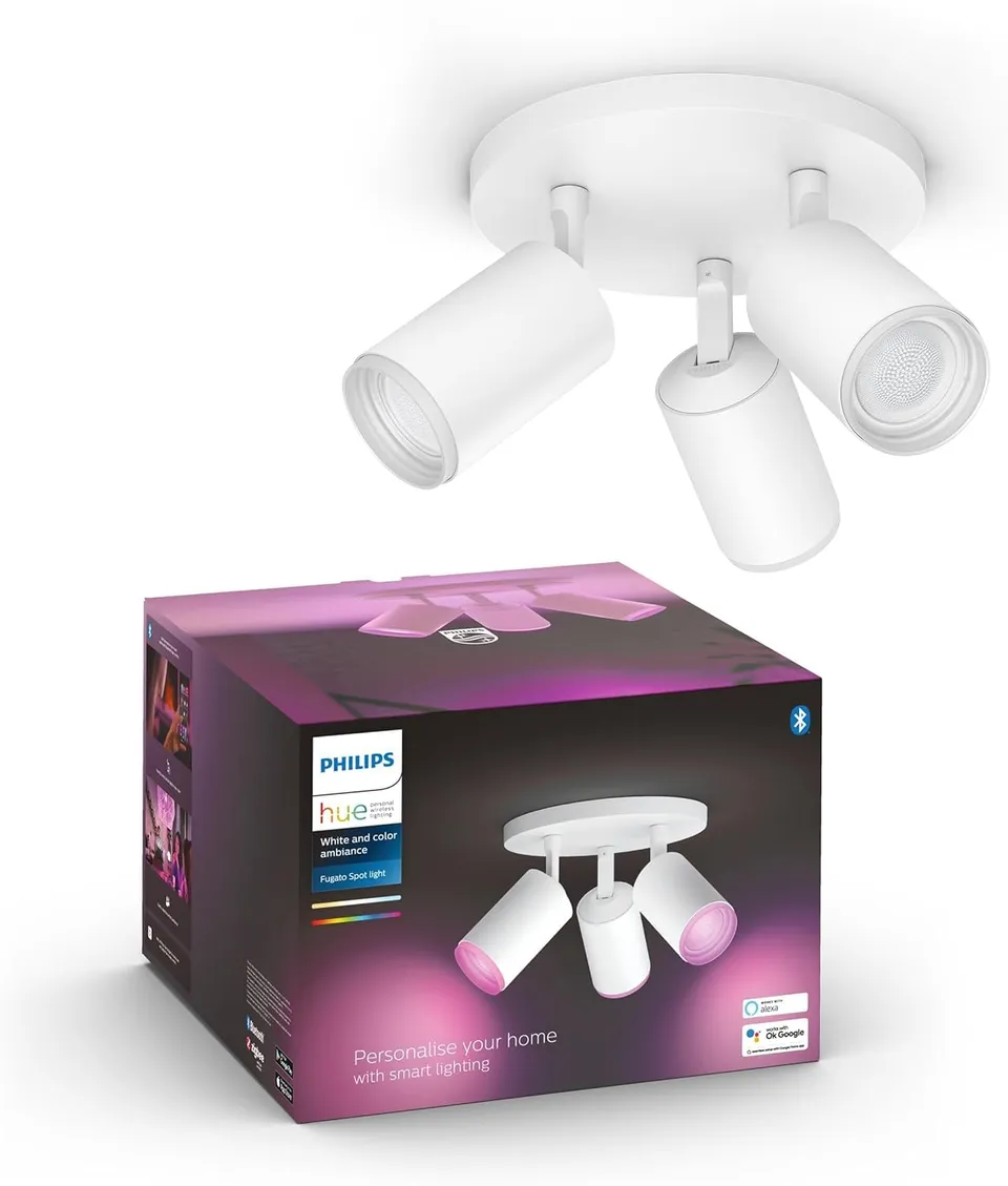 philips-hue-white-color-ambiance-fugato-lot-de-3-spots-ronds-encastr-s-led-conne image 1